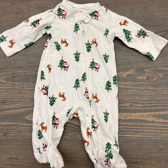 Carter's Other - Carters newborn Christmas zip up sleeper